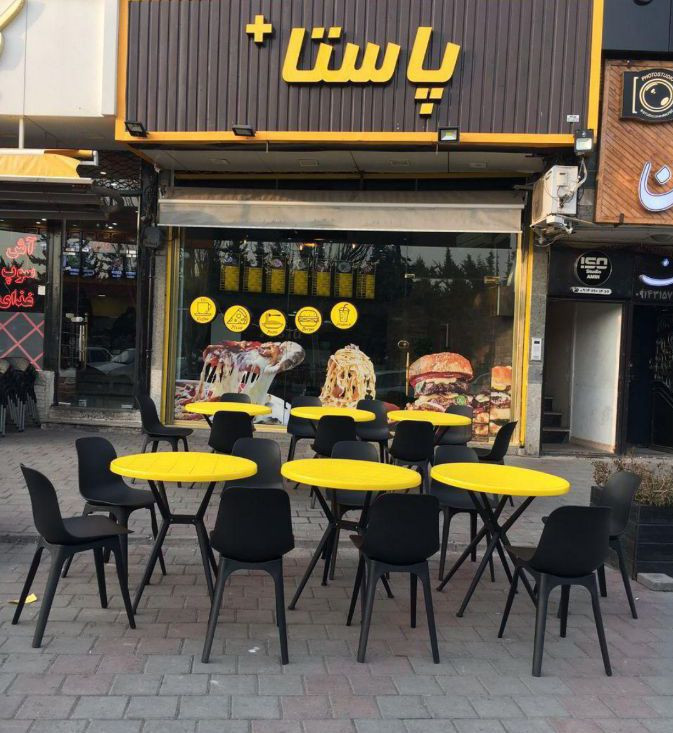 ست ۴نفره سرامیکی پلاستیکی